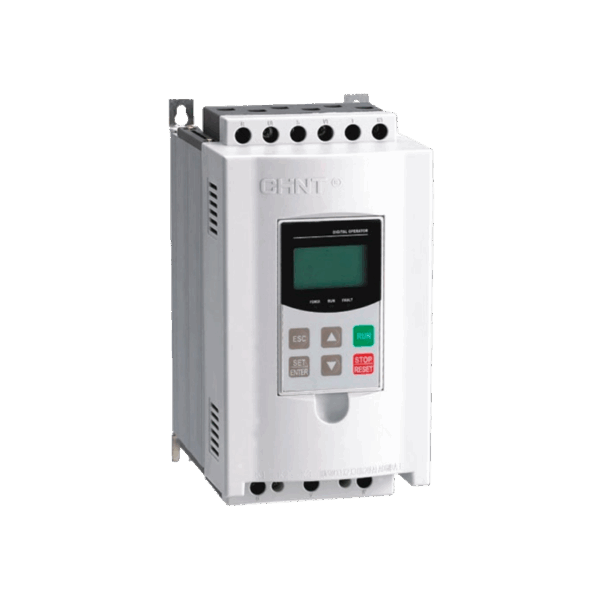 ARRANQUE SUAVE CHINT NJR2-45D en 3 fases; Tensión: 380V; In: 85A; Pot: 45kW / 60HP
