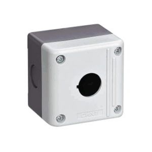 CAJA VACÍA GRIS CHINT NPH-10 - 1 ORIFICIO 22 MM IP65