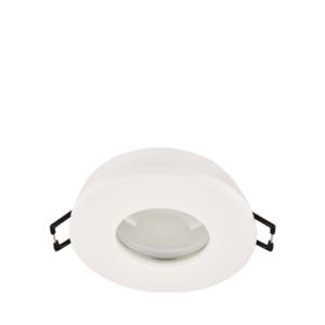 ARTEFACTO DE EMBUTIR REDONDO ANTIDESLUMBRANTE DICRO X1 FIJO ALUMINIO BLANCO-CROMO