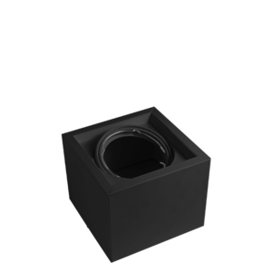 PLAFON CARDANICO AR111 X1 NEGRO