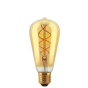 BULBO ST19 FILAMENTO GOLDEN MACROLED 2W E27 AC180-265V AMBAR 2200K