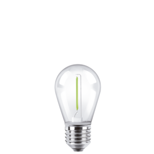 BULBO S14 FILAMENTO MACROLED 1W E27 AC180-265V VERDE