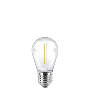 BULBO S14 FILAMENTO MACROLED 1W E27 AC180-265V AMARILO