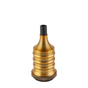 PORTALÁMPARA ALUMINIO E27 DIXON BRONCE BRILLANTE