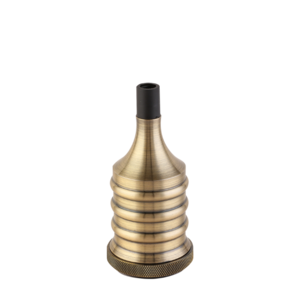 PORTALÁMPARA ALUMINIO E27 DIXON BRONCE